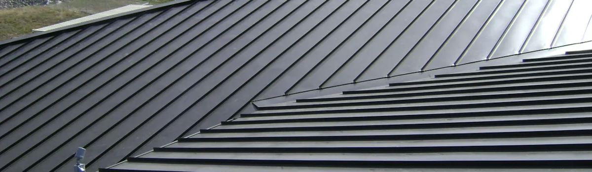 gray metal roof